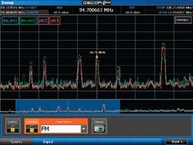Портативный анализатор спектра OSCOR Green